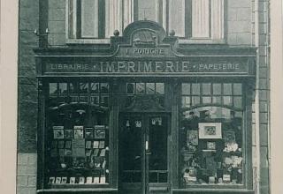 Façade de la boutique de M. Poriche
